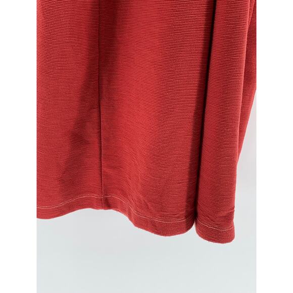 FREAKS STORE Women's Red Textured Sleeveless Halter Tie-Back Jumpsuit SZ M/L - Picture 9 of 12